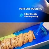 BBDINO Silicone Mould Making Kit 30A Platinum Silicone 1100g Sapphire Blue view 6
