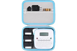co2CREA Hard Travel Case Replacement for Brother P-Touch PT-N20 / PT-N25BT / PT-N25BTV3 Personal Desktop Label Maker