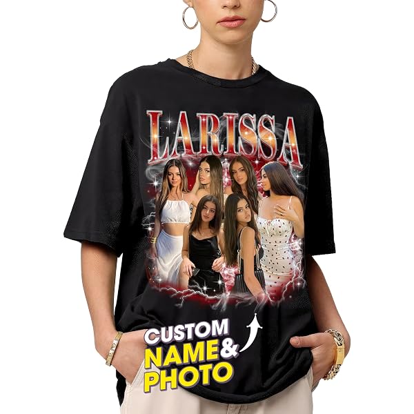thumbnail image 2 of Only You Tee Shirts Custom Your Own T-shirt With Photo And Name... 2 of 10