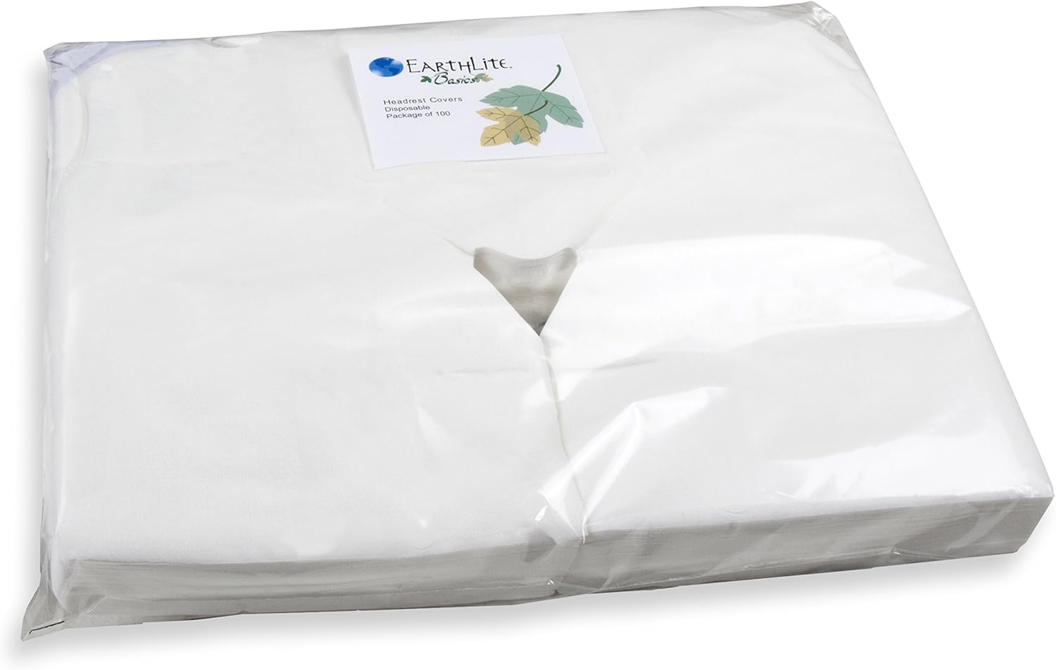 EARTHLITE Disposable Face Cradle Covers – Medical-Grade, Ultra Soft, Luxurious, Non-Sticking Massage Face Covers/Headrest Covers for Massage Tables & Massage Chairs, 100 count: Sports & Outdoors