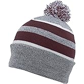 Pacific Headwear Womens Pacific Headwear Knit Fold Over Pom-pom Beanie