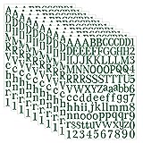 WNYT 1210 Pieces10 Sheets Letter Stickers