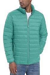 MAGCOMSEN Puffer Jacket Men Packable Down Jacket