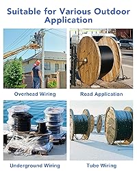 VANDESAIL 30M Uniboot LC to LC Single Mode Fiber