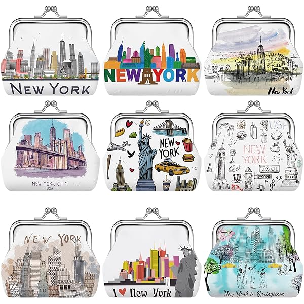 Amazon.com: 12 Pack Silver NYC Souvenir Collection New York