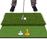 SAPLIZE Extra Large & Non-Slip Golf Hitting