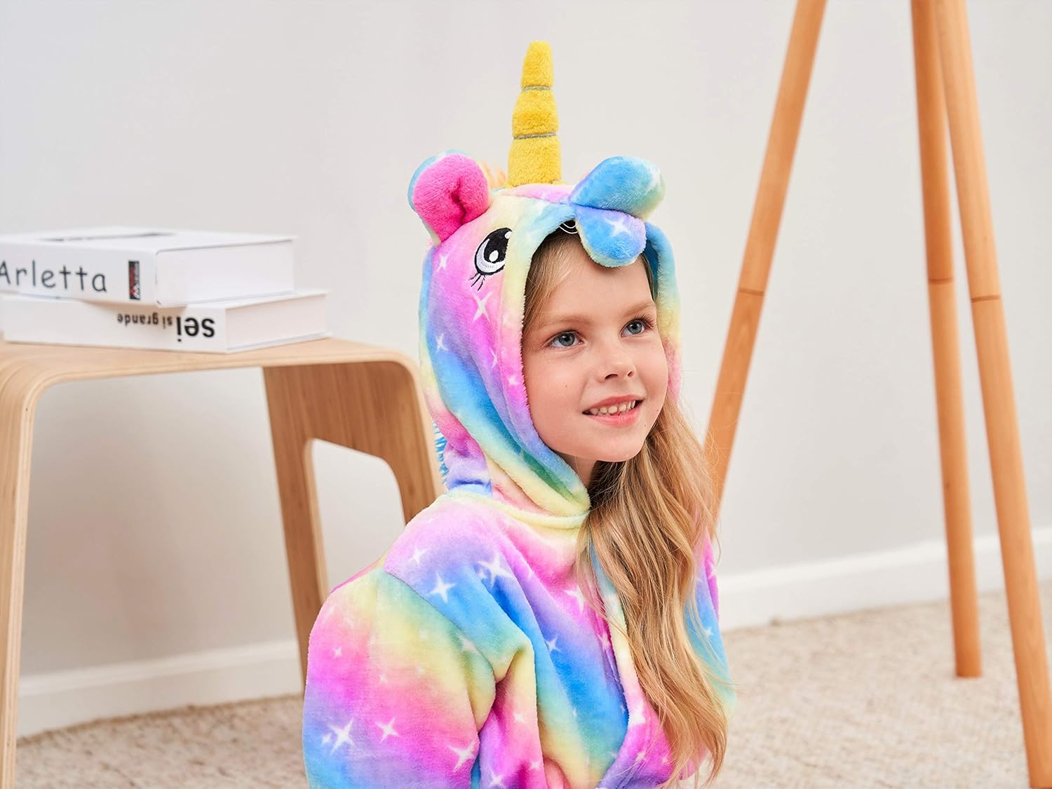 Unicorn Bathrobe Matching Doll & Girls, Unicorn Gifts for Girls: Clothing