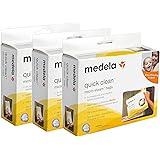 Medela Quick Clean Micro-Steam Bags, 15 Count | Steam Bags for Bottles and Breast Pump Parts, Eliminates 99.9% of Common Bact