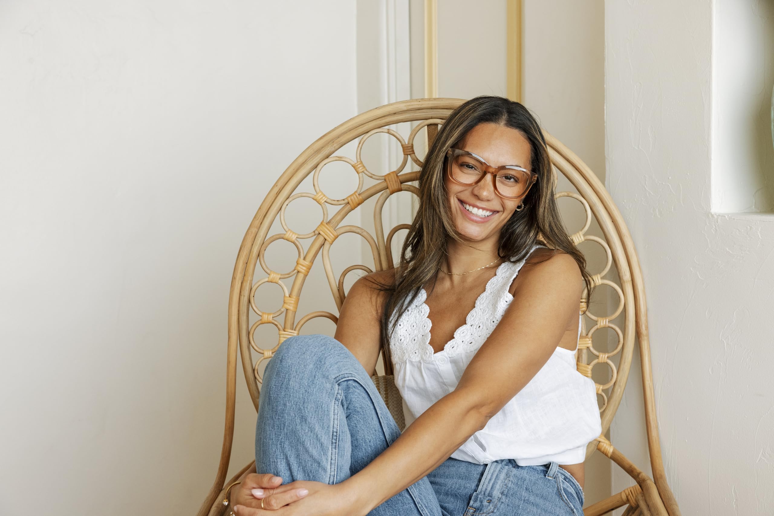 Peepers by PeeperSpecs Center Stage Focus - Tan +3.00