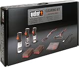 Weber Cleaning Kit for Enamel Gas Barbecues with Brushes and Scraper view 1