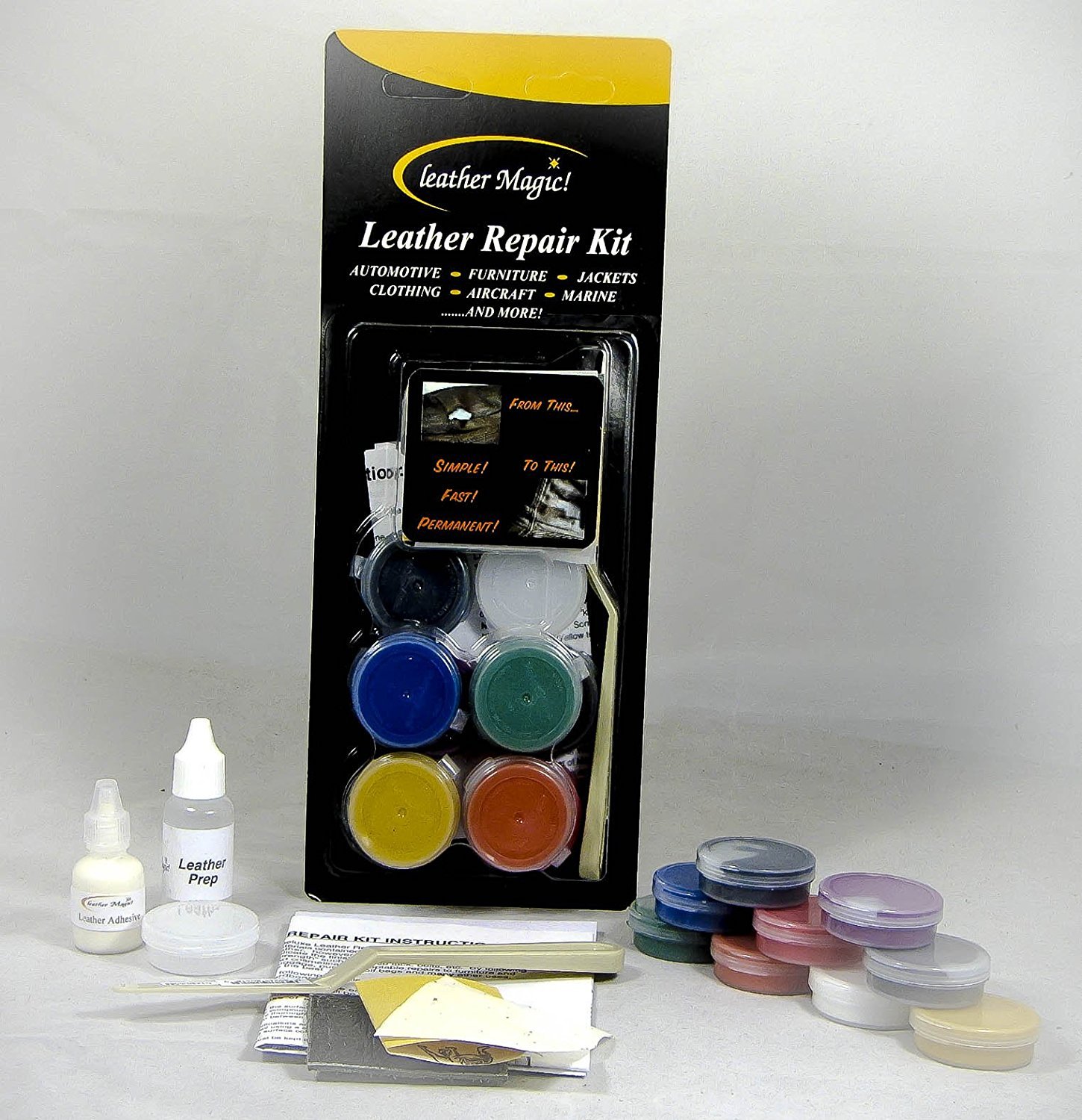 Leather Magic Leather Repair Kit Buy Online in United Arab Emirates at desertcart.ae. ProductId