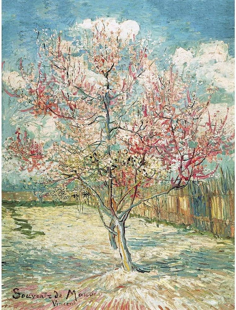 RUIKA Jigsaw Puzzle 1000 Piece for Adults and Children Puzzle Classic Puzzle Blooming Peach Landscape DIY Collectibles Modern Home Decoration