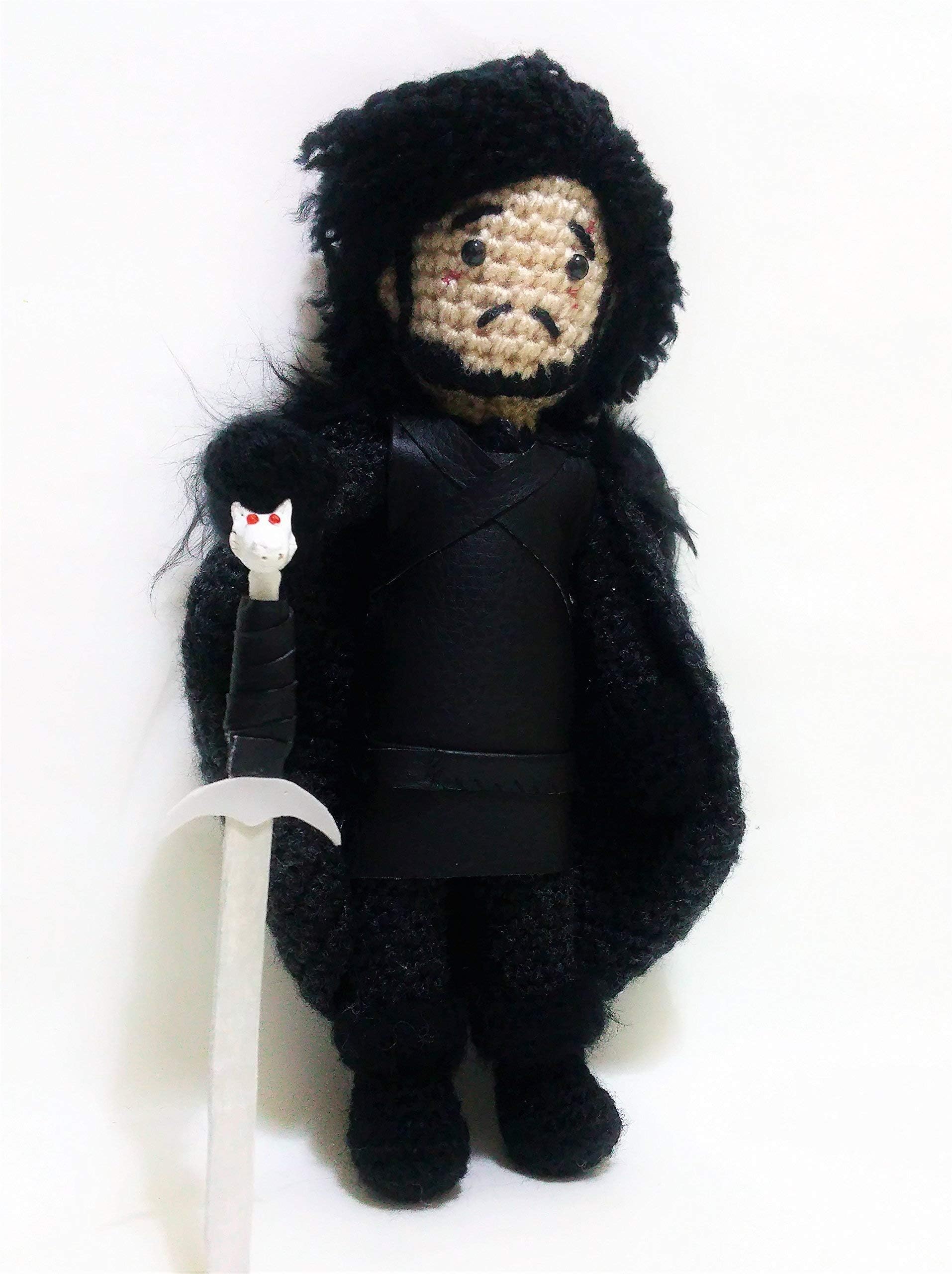 Jon Snow doll amigurumi