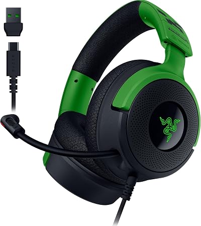 Razer Kraken V4 X Minecraft Edition Wired USB PC Gaming Headset