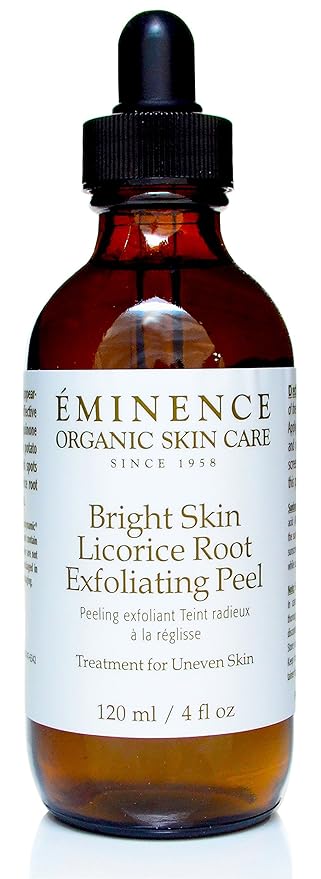 bright skin licorice root exfoliating peel