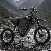 QRONGE X1 Spark Electric Dirt Bike, Electric Bike with 60V 28.8Ah Battery, Fat Tire E-Bike for Mountain Off-Road Teens Adults(M)