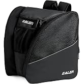 EALER SBH202 Ice Skate Bag Ice Skating Backpack, Roller Skates Ski Boot Bag, Ice &amp; Inline Skate Bag - Large Capacity Waterproof Protective Gear