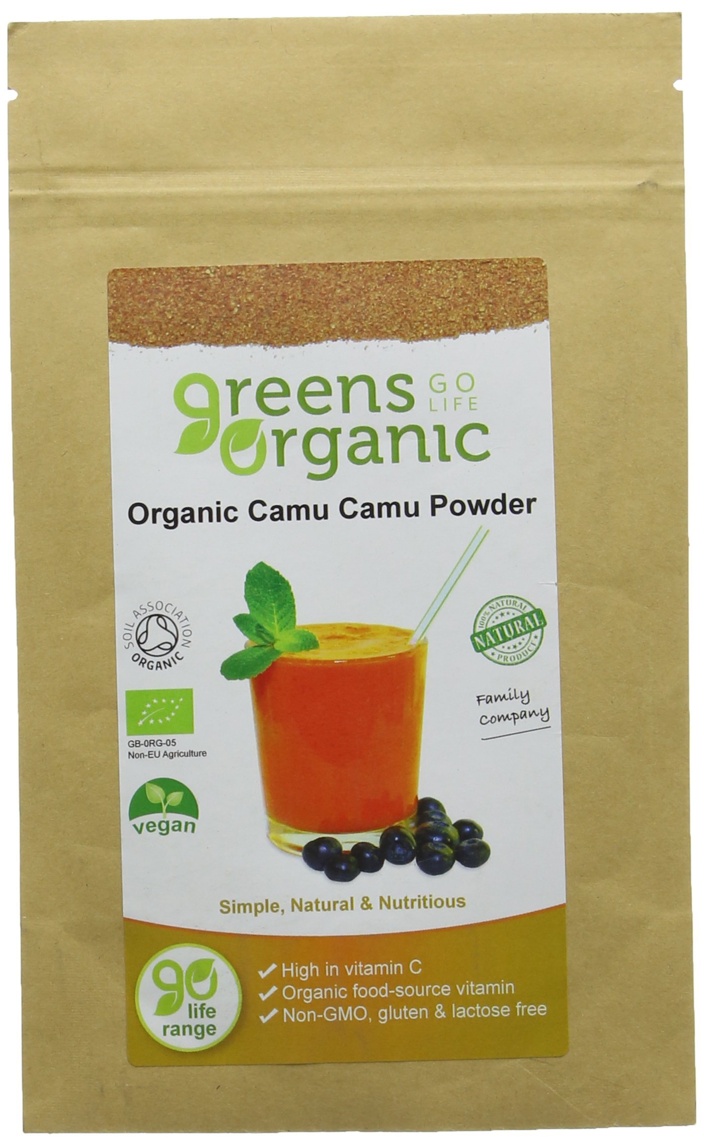 Greens Organic 40 g Camu Powder