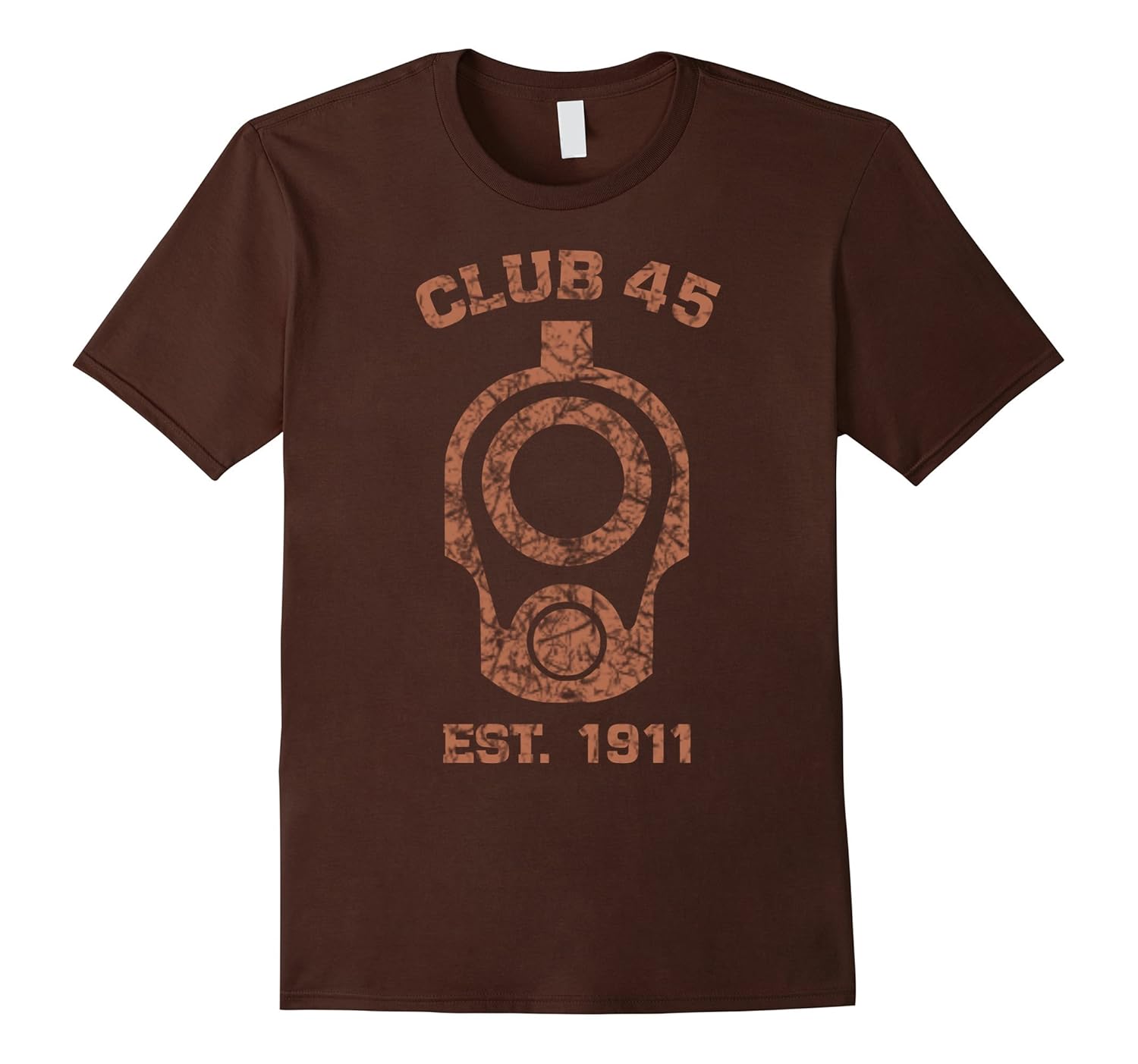 1911 muzzle T-Shirt 45 club-Rose