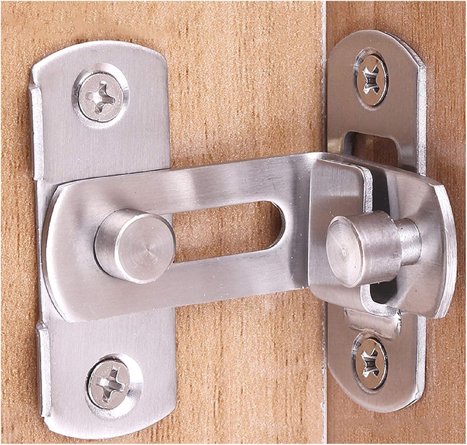 Amazon Com Ada Sliding Door Lock Sliding Barn Door Lock And Latch My