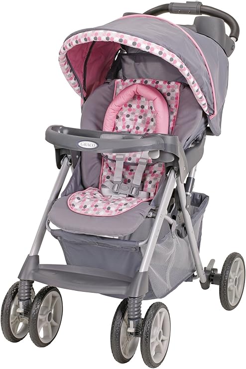 graco pink stroller