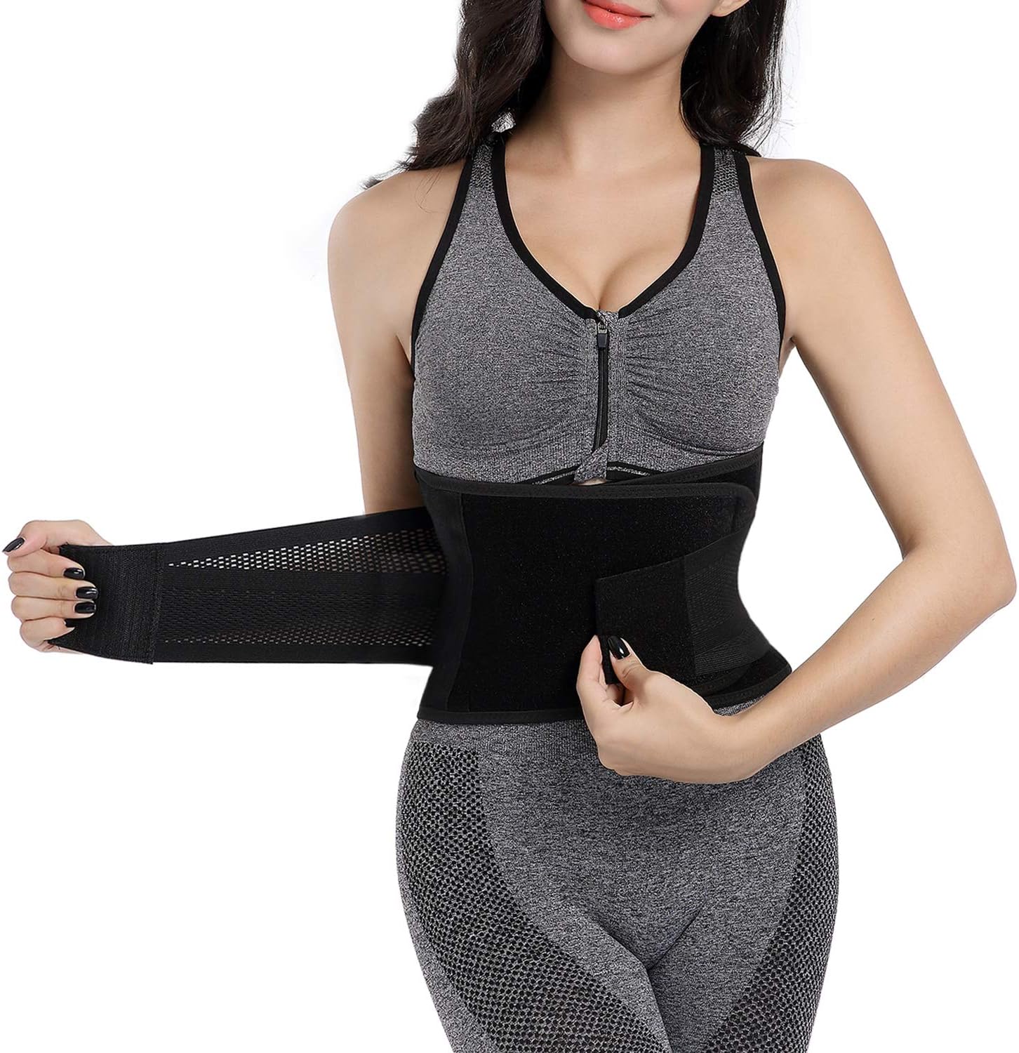 Waist Trainer Belt for Women, Waist Cincher Trimmer Slimming Body Shaper Belt, Workout Fitness Weight Loss Girdle Belt