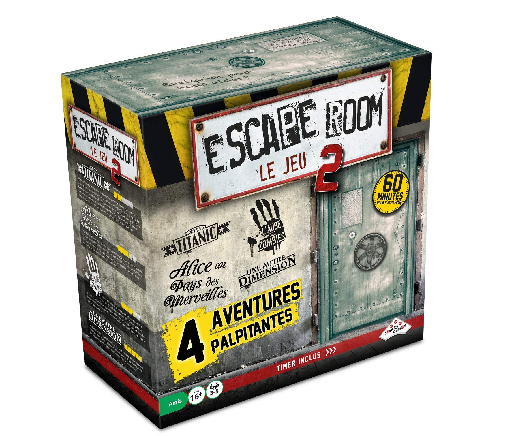 RIVIERA GAMES Escape Room Le Game 2 Set of 4 Adventures Set No. 2