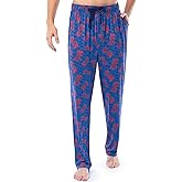 IZOD Men's Poly-Spandex Sueded Jersey Knit Pajama Sleep Pants