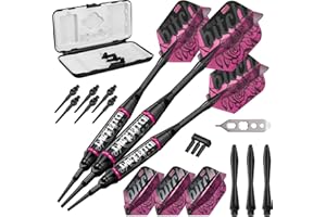 Viper by GLD Products Vanity Soft Tip Darts with Storage/Travel Case: Dart Bitch, 16 Grams,Pink,20-0317-16