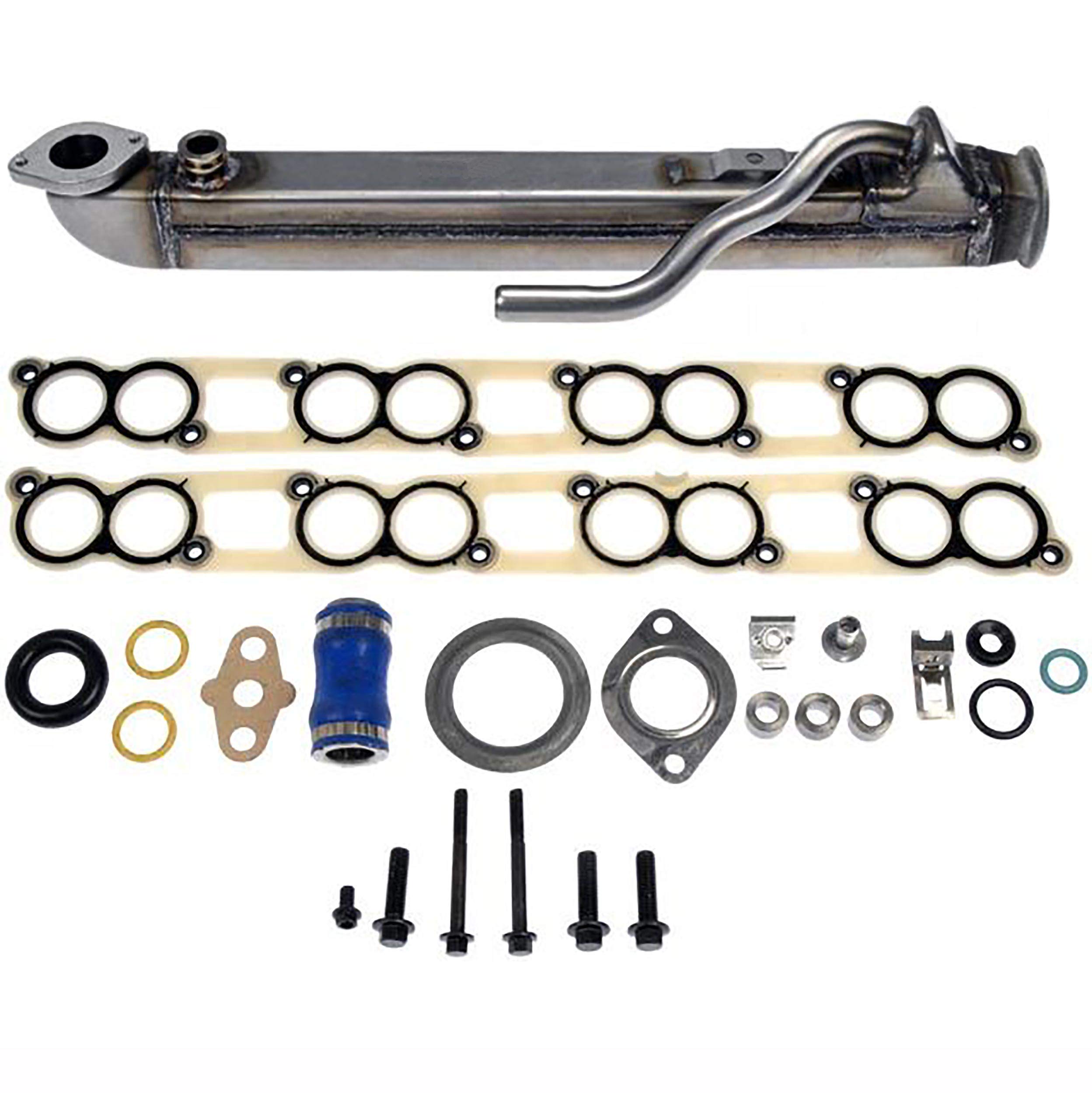 Buy APDTY 015373 EGR Cooler Kit With Gaskets (Upgraded Stainless