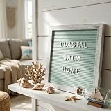 C Crystal Lemon Rustic Turquoise Letter Board 25x25cm 336 Letters view 3
