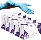 Farla Medical MediHands Nitrile Gloves Large Blue Powder Free 500 Pack