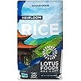 Lotus Foods Heirloom Forbidden Rice - Black Rice, Purple Rice, Black Rice Bulk, Gluten Free Heirloom Rice, Whole Grain, Non GMO, Vegan - 15 Oz Bag (Pack of 1)
