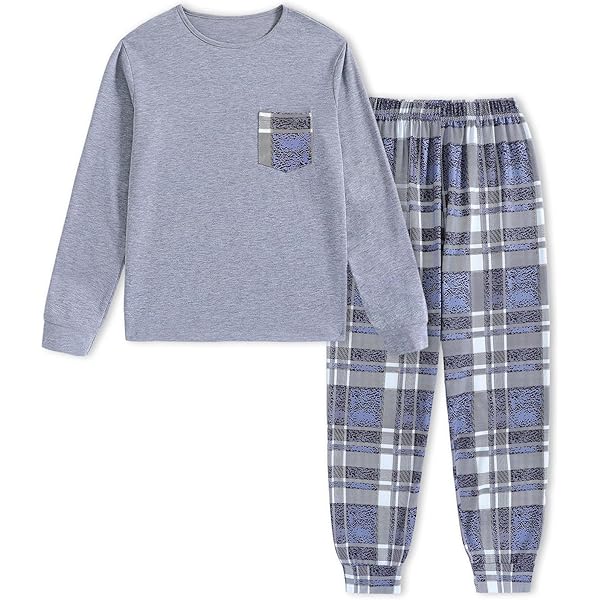 Ensemble Pyjama Polaire Pour Enfants - Manches Longues - Vêtement De Maison Chaud - Printemps/Automne - Garçons Et Filles