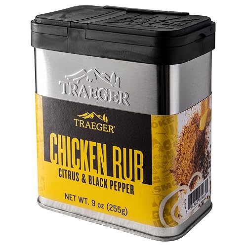 Traeger Pellet Grills SPC170 Chicken Rub with Citrus and Black