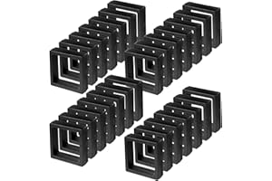 WUTFUOOO 60 Pcs 3D Floating Display Case 2.8 x 2.8 x 0.8 Inch Coin Frame Display Holder Stands for Antique Challenge Coins, Jewelry, Shells, Gems, Minerals, Rocks, Specimen, Pins(Black)