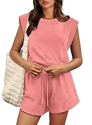 OFEEFAN Rompers for Women Cap Beach Vacation