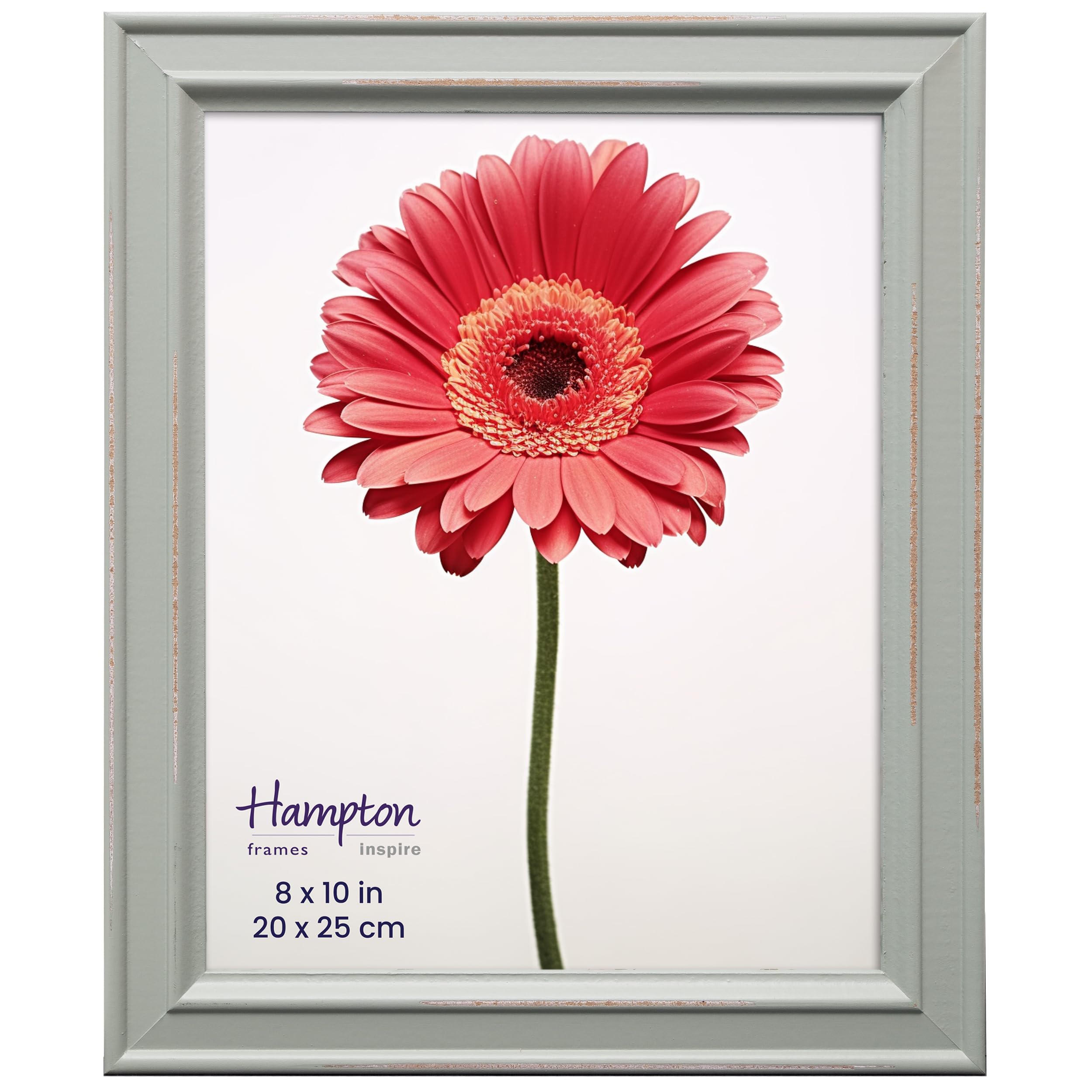 inspire By Hampton PALOMA 8x10 (20x25cm) Sage Green Picture Photo Frame Glass IBH-PAL301980S โ image 1