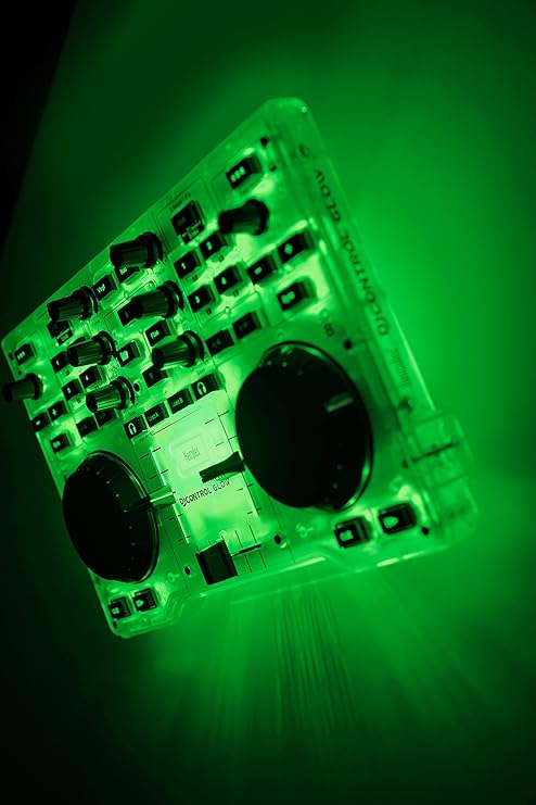 Hercules DJCONTROL-GLOW Controller with LED Light and Glow Effects