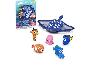 SwimWays Disney Finding Dory Mr. Ray's Dive and Catch Game, Bath Toys and Pool Party Supplies for Kids Ages 5 and Up