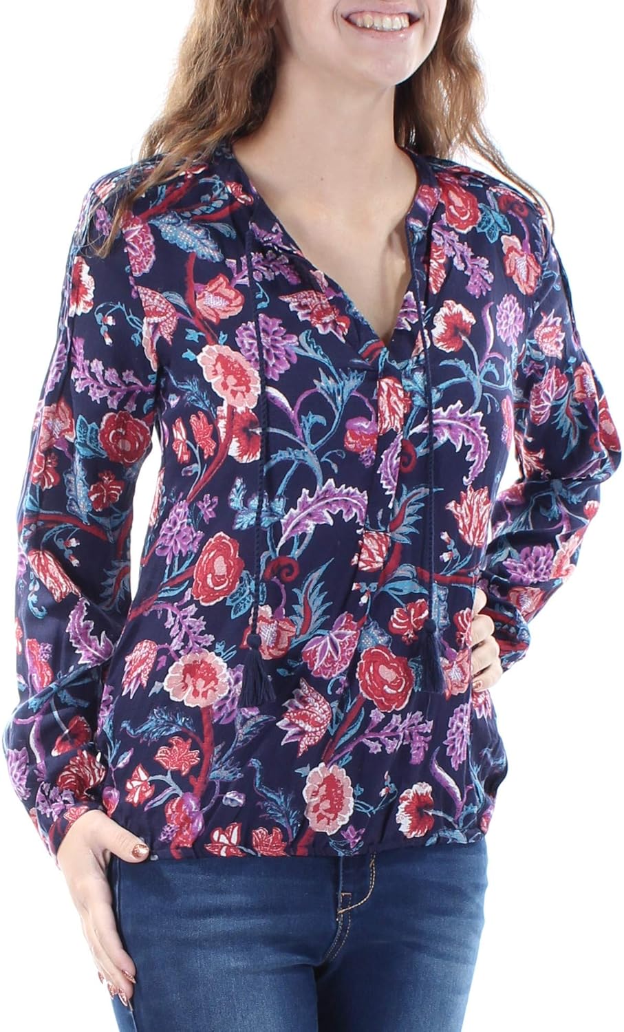 lucky brand floral top