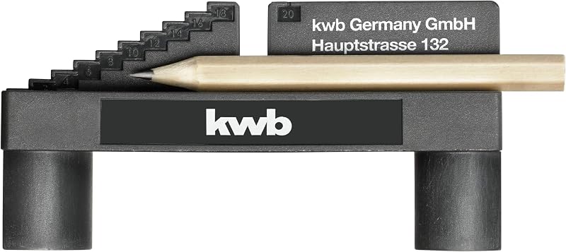 kwb Center Finder Pencil Magnet Woodwork Marking Tool Measuring