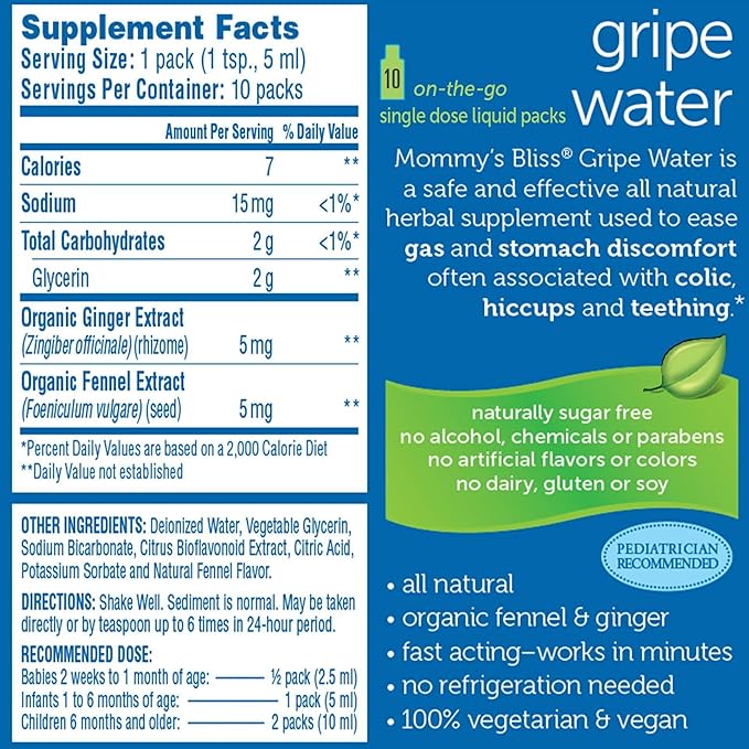 gripe water dose for newborn
