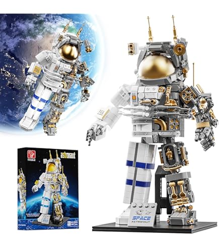 Amazon.com: FarBlocked Space Astronaut Building Block for Boy 12+
