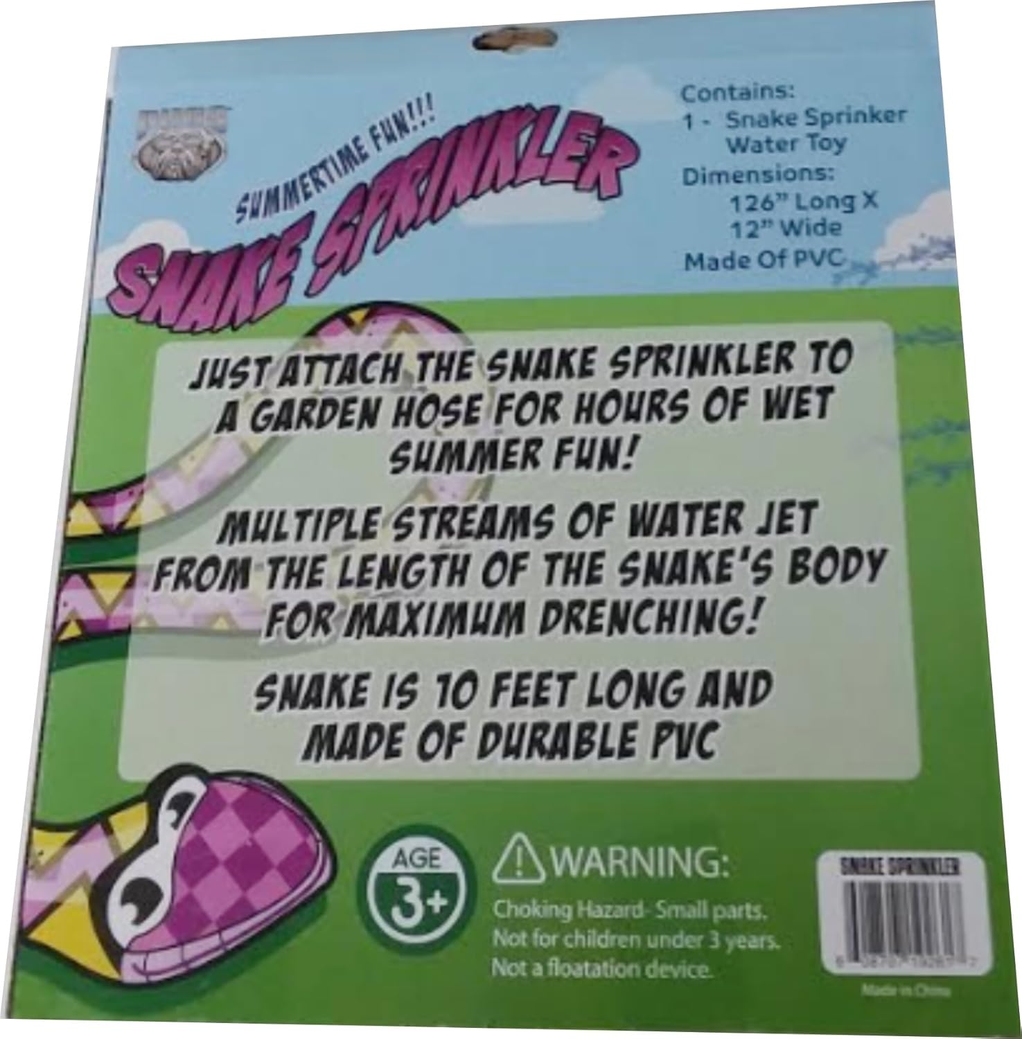 wigglin water snake sprinkler