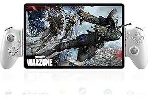 MEGADREAM USB C Game Controller for iPad/Tablet (6.7-11in compatible), Plug and Play Gamepad Joystick, Remote Play Controller for PS5/Xbox/PC, Cloud Game, Hall Rocker/Trigger/Turbo/Macro, Passthrough Charging