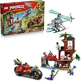 LEGO NINJAGO Ninja Vehicle Tree House Battle 71857 | Building Toys for Boys &amp; Girls, Ages 7+, Ninja Toy Playset for Kids, 6 Minifigures, 642 Pieces, Gift for Birthdays