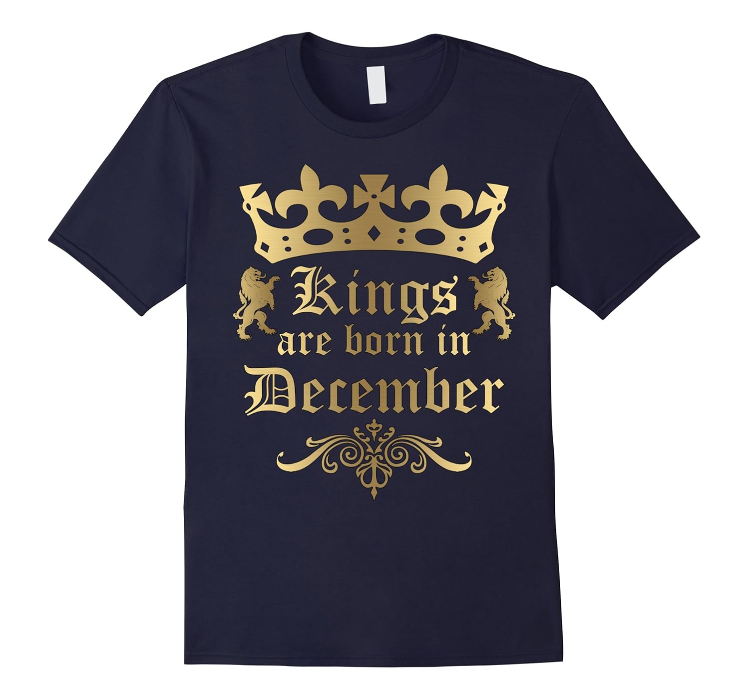 Kings Are Born In December Tshirt T Shirt T-Shirt Tee Shirt-ANZ