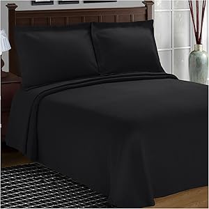 SUPERIOR Cotton Bedspread and Pillow Shams - Jacquard Matelassee Coverlet, Cotton Quilt, Black, King Size