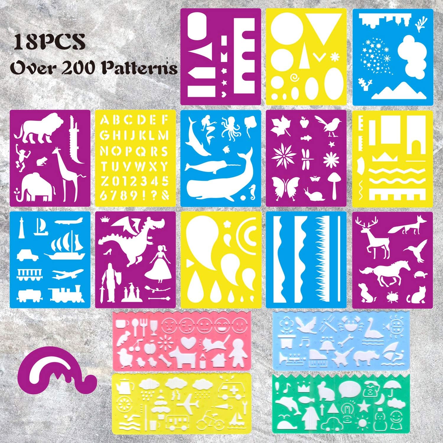 childrens stencil sets